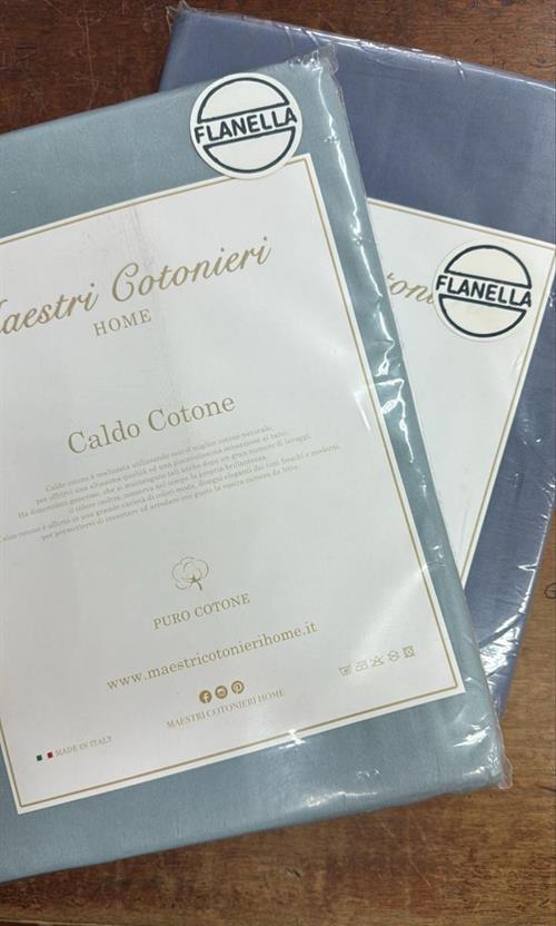 LENZUOLA SOTTO CALDO COTONE MASTRI COTONIERI