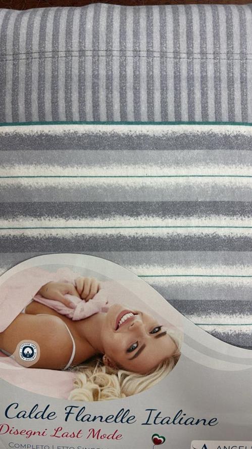 COMPLETO LETTO ANGEL'S COLLECTION FLANELLA 150X290