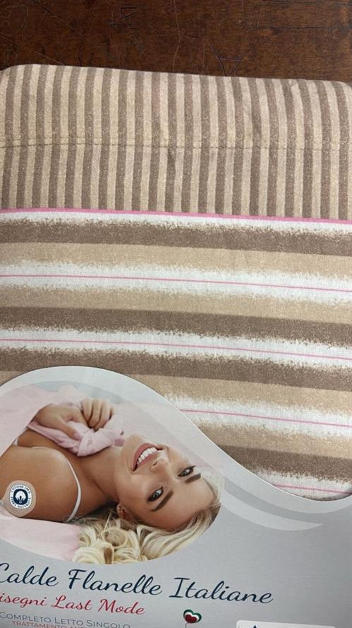 COMPLETO LETTO ANGEL'S COLLECTION FLANELLA 150X290 V