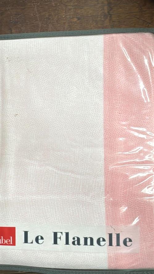COMPLETO LENZUOLA CALDO COTONE GABEL 160X285 ROSA