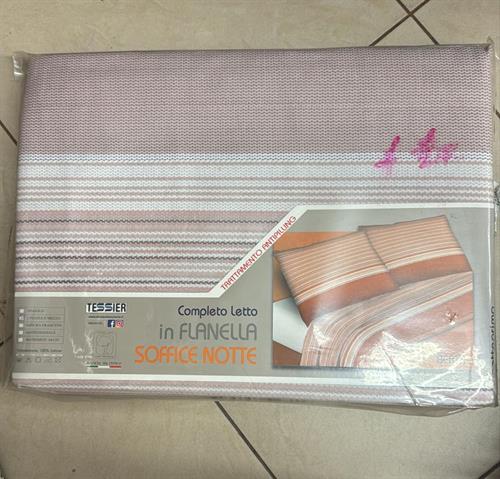COMPLETO LETTO TESSIER FLANELLA 190X290