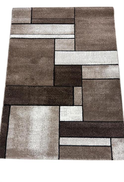 TAPPETO LINEA ORO BOND 120X170 MARRONE