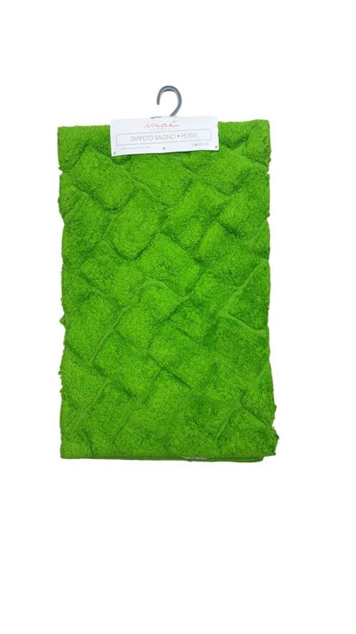 TAPPETO BAGNO MAE PETRA 60X110 WT0113 1201 VERDE