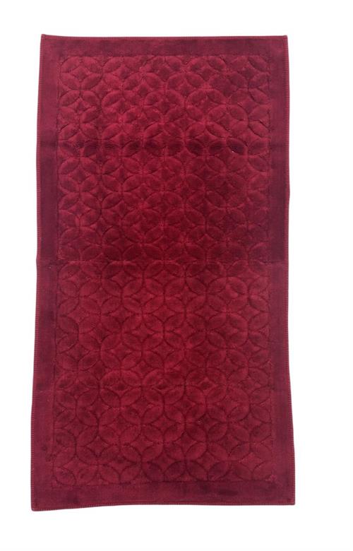 TAPPETO BAGNO LINEA ORO PRINCESS 70X130 0501 ROSSO