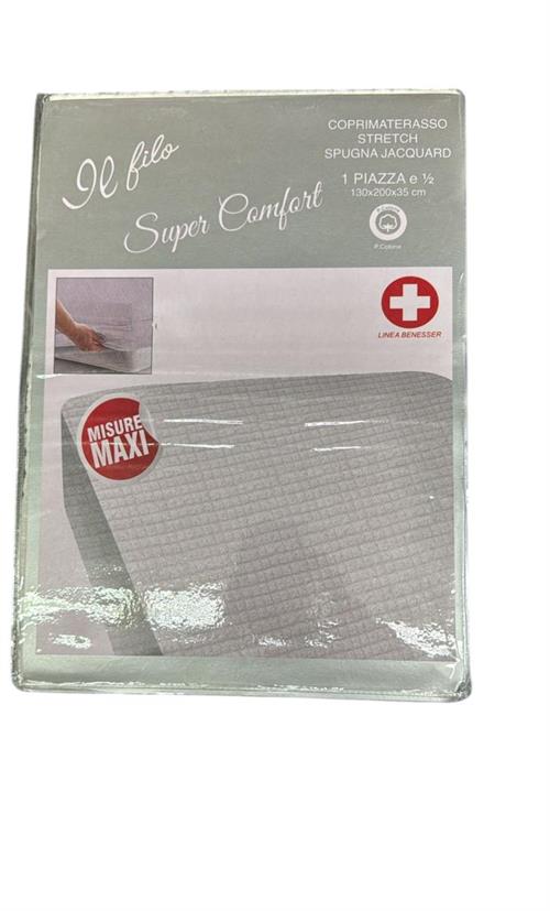 COPRIMATERASSO IL FILO SUPERCOMFORT PIAZZA E MEZZA