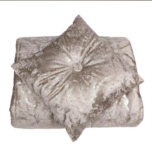 TRAPUNTA VELLUTO+CUSCINO LAURA BLASI MATRIMONIALE